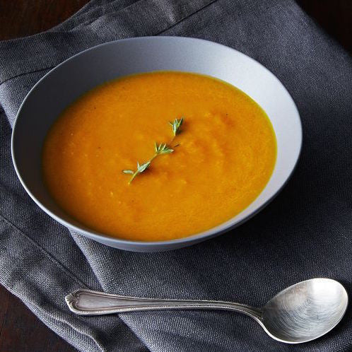 Roasted Carrot Soup - Uproot & Food52 – Uproot Wines
